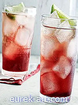maistas ir gėrimai - Sour-Cherry Gin sutriuškinimas