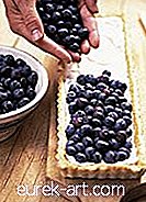Borůvkový javorový mascarpone koláč
