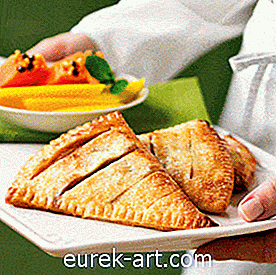 comida y bebidas - Empanadillas de queso crema y gelatina