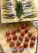 Сардини със салата от краставици на ендиве