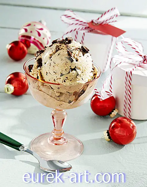 Прянично-шоколадное мороженое без кусочков