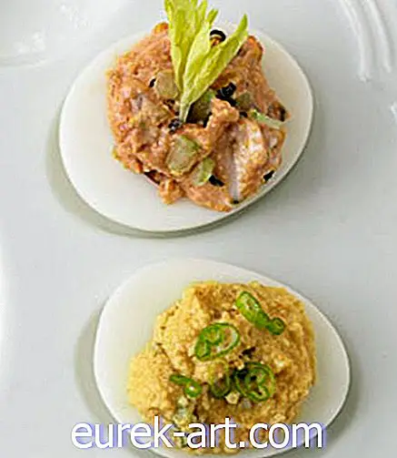 mad og drikke - Curry Deviled Egg
