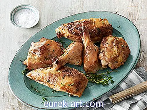 mat og drikke - Stekt kylling med lønnsmør
