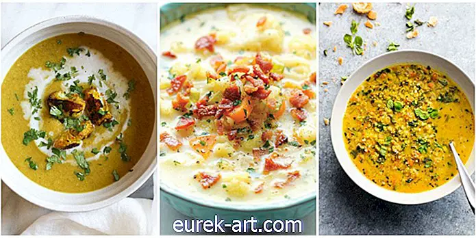 10 okusnih in zdravih receptov za juho iz cvetače