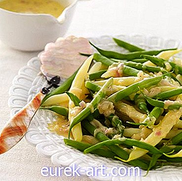 jedlo a nápoje - Zelené fazule s pomarančom Beurre Blanc