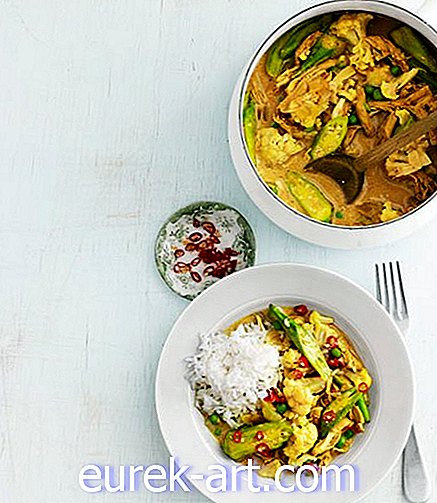 Essen & Getränke - Hähnchen-Okra-Curry