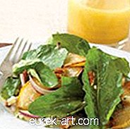 ēdieni un dzērieni - Saldās bumbieru un Gorgonzola salāti