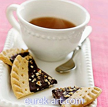 음식과 음료 - 초콜릿 담근 쿠키