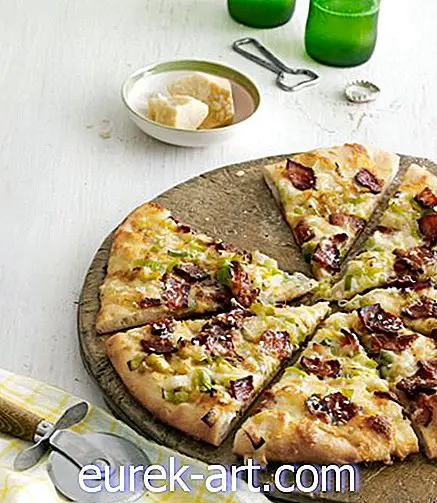 Pizza Karmelizowana-Por i Bacon