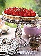 Tarragon-Rosemary Strawberry Tart