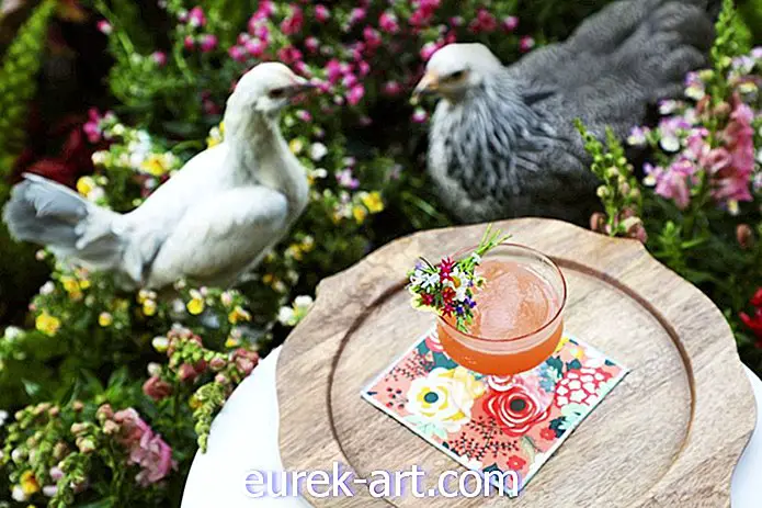 mat og drikke - Vårbukett-cocktail