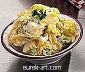 Mâncare bauturi - Salată de cartofi cu panglică albastră