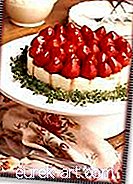 mat og drikke - Jordbæryoghurtkake