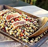 Essen & Getränke - Kichererbsen-Thunfisch-Salat