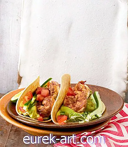 Essen & Getränke - Tamarindenglasierte Garnelen-Tacos