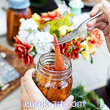 mad og drikke - Pickled Heirloom gulerødder