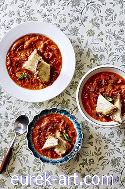 Traški pomidorų-raudonųjų pipirų sriuba
