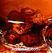 ételek és italok - Áfonya morzsák Muffin