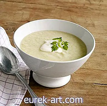 hrana in pijača - Zelenjava juha s Crème Fraîche