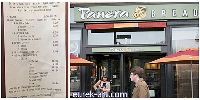 mat drinkar - Panera-kund varnar andra för att alltid kontrollera ditt kvitto