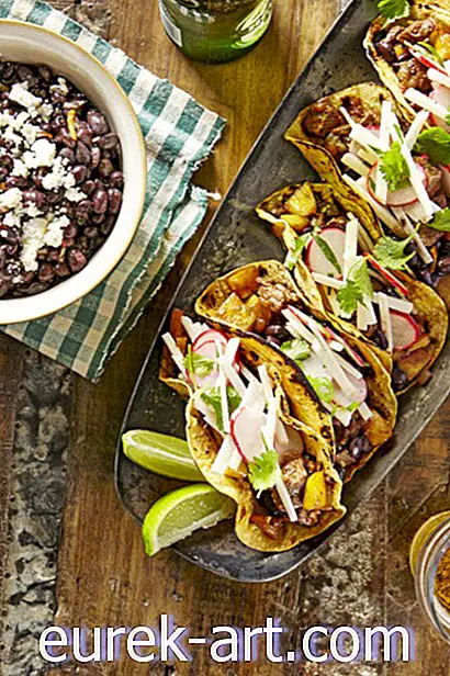 makanan & minuman - Tacos Daging dan Nanas dengan Mojo Beans