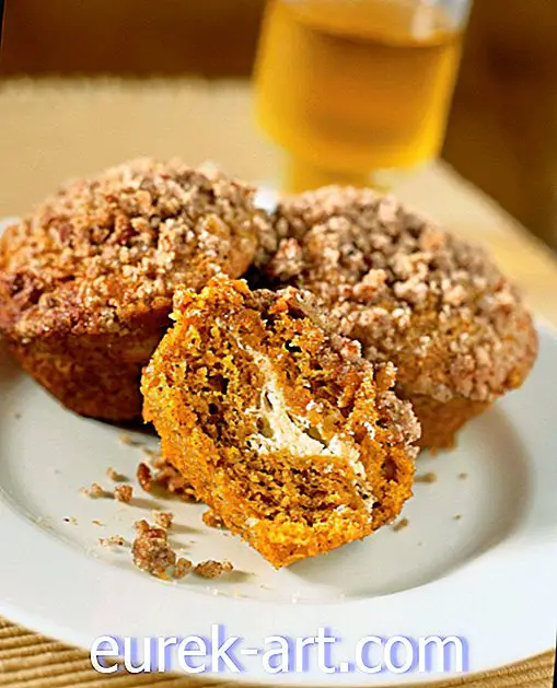 đồ uống thực phẩm - Muffins Pumpkin và Cream