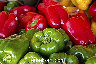 trädgård - Vad är skillnaden mellan grön, röd, gul & orange paprika?