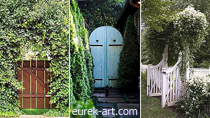 17 puertas de jardín inspiradas para un hermoso patio trasero