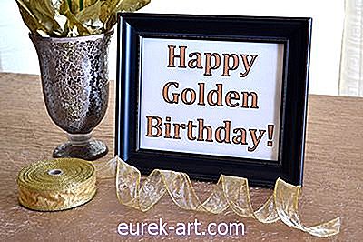 feestdagen & vieringen - Ideeën voor een gouden verjaardagspartij