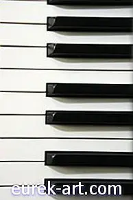 Jak získat značku z kláves piano