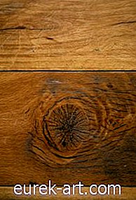 Kaip dažant medienos mazgus