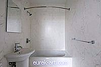casa - Cómo colocar molduras de pared alrededor de una bañera y ducha de una pieza