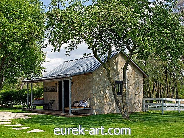 passeios de casa - Esta cabine de pedra minúscula tem muito estilo em 350 pés quadrados