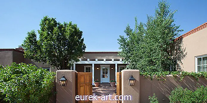 hišni ogledi - Stopite v čudovit Adobe Home v Santa Fe