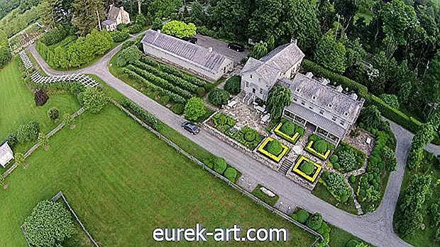 Casa de Martha Stewart foi filmada por um drone