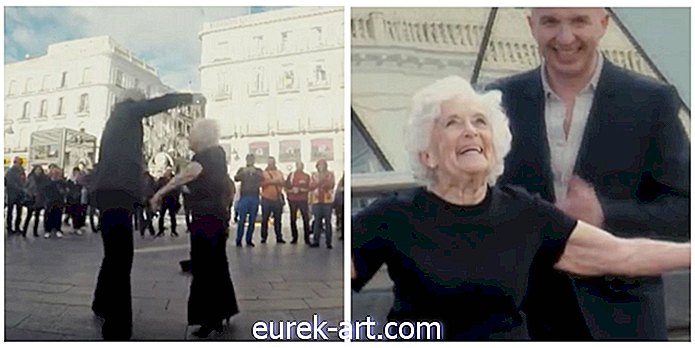 Sehen Sie sich diesen 81-jährigen Beweis an, dass Sie nie zu alt sind, um eine Bewegung auf der Tanzfläche zu vollziehen