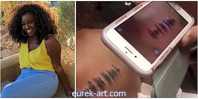 Grazie a un tatuaggio con onde sonore, questa adolescente può ascoltare la registrazione vocale della sua nonna