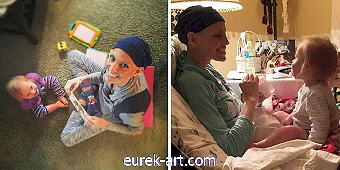 Joey Feek delar ett sött ögonblick med sin dotter från hennes hospice-säng