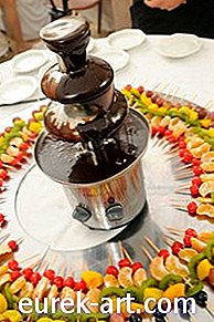 parti & menghiburkan - Arahan Fountain Chocolate Fondue