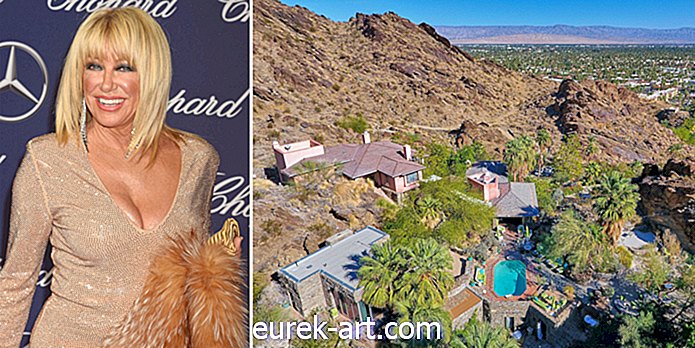 Suzanne Somers 'verschwenderische Villa in Palm Springs hat die charmanteste Landhausküche