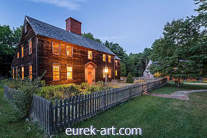 Dette New England Farmhouse ligner noget ud af et postkort