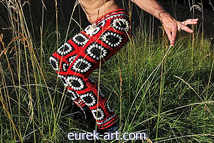 Vintage σορτς κουβέρτα Crochet είναι η πιο παράξενο τάση της καλοκαιρινής μόδας