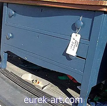 nakupování - Blší trh Haul: Vintage Oak Dresser