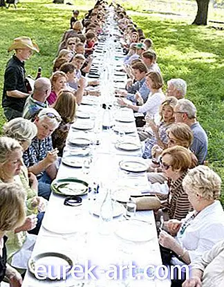 Una fiesta de la granja a la mesa en Austin, Texas